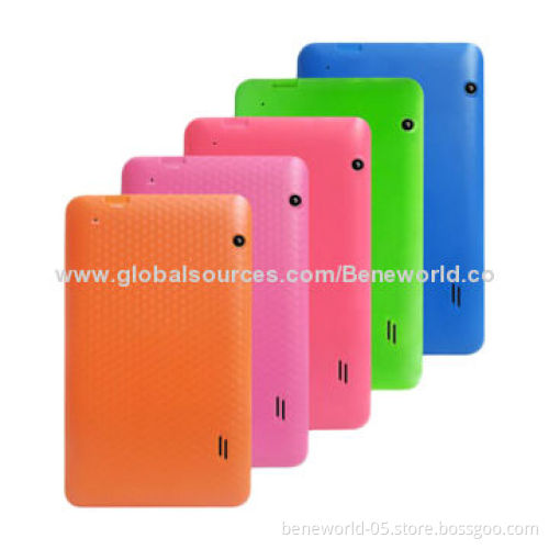 Different Colors for 7-inch Tablet PC with RK3026 Dual-core, Android 4.4 OS